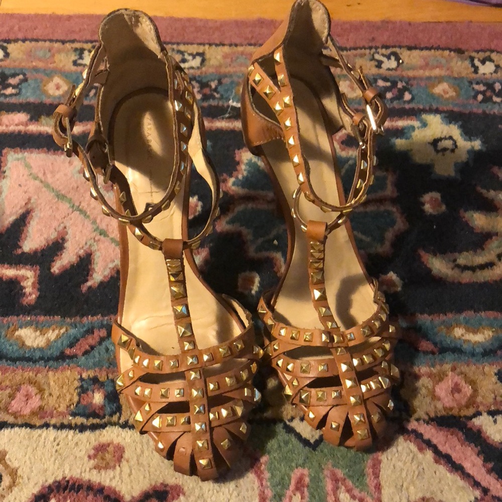 Zara Studded Heels